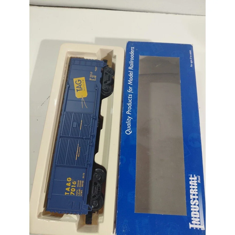 Industrial Rail 1103 O Gauge Model Railroad TN AL GA TAG 2x Door Boxcar w/Box